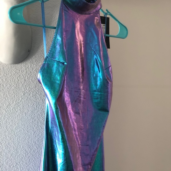 holographic mermaid dress